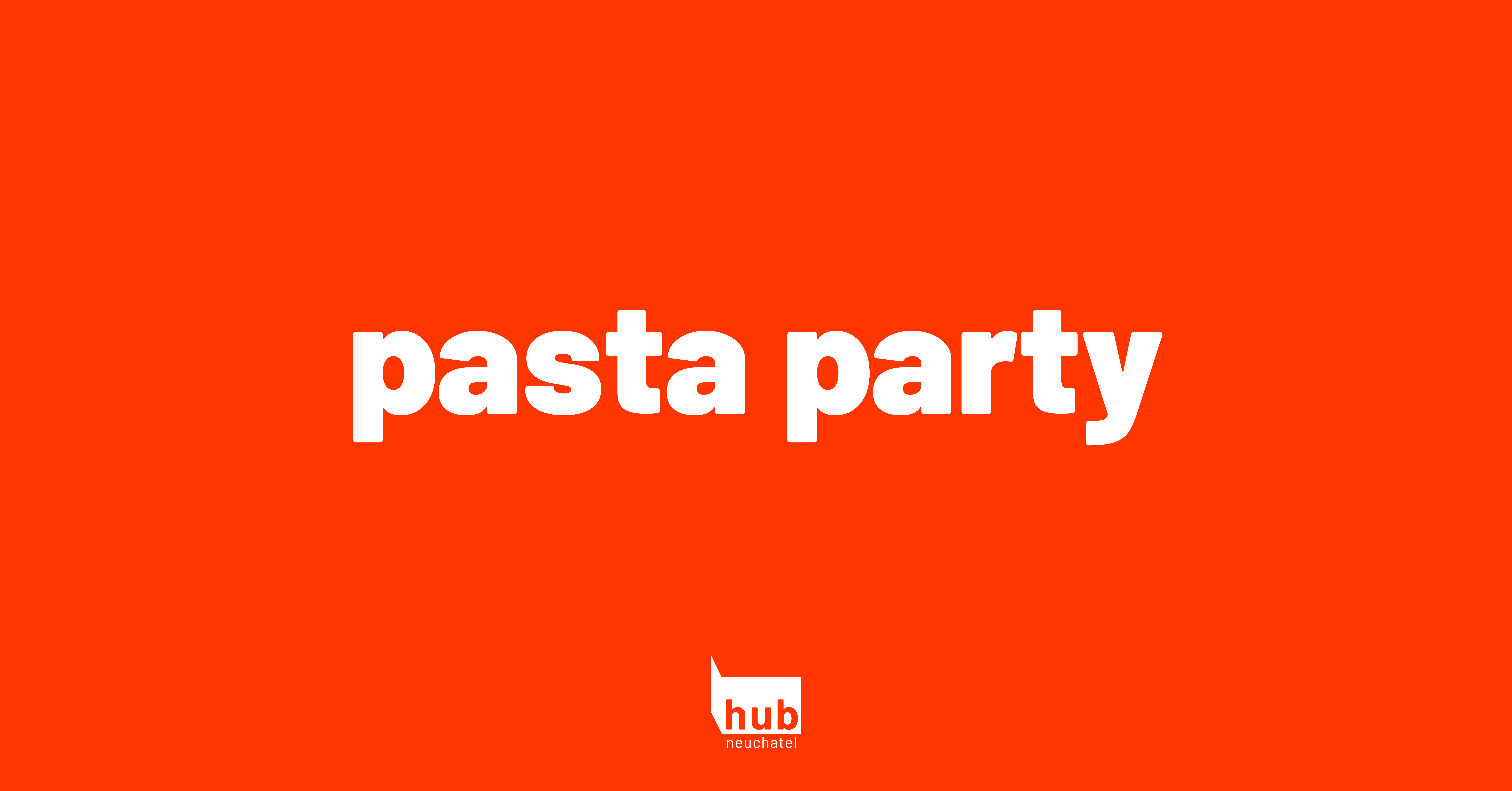 pasta party en faveur du projet hub café !