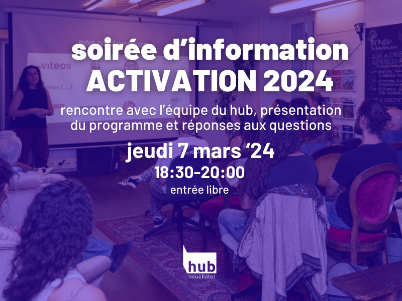 soirée d'information activation 2024