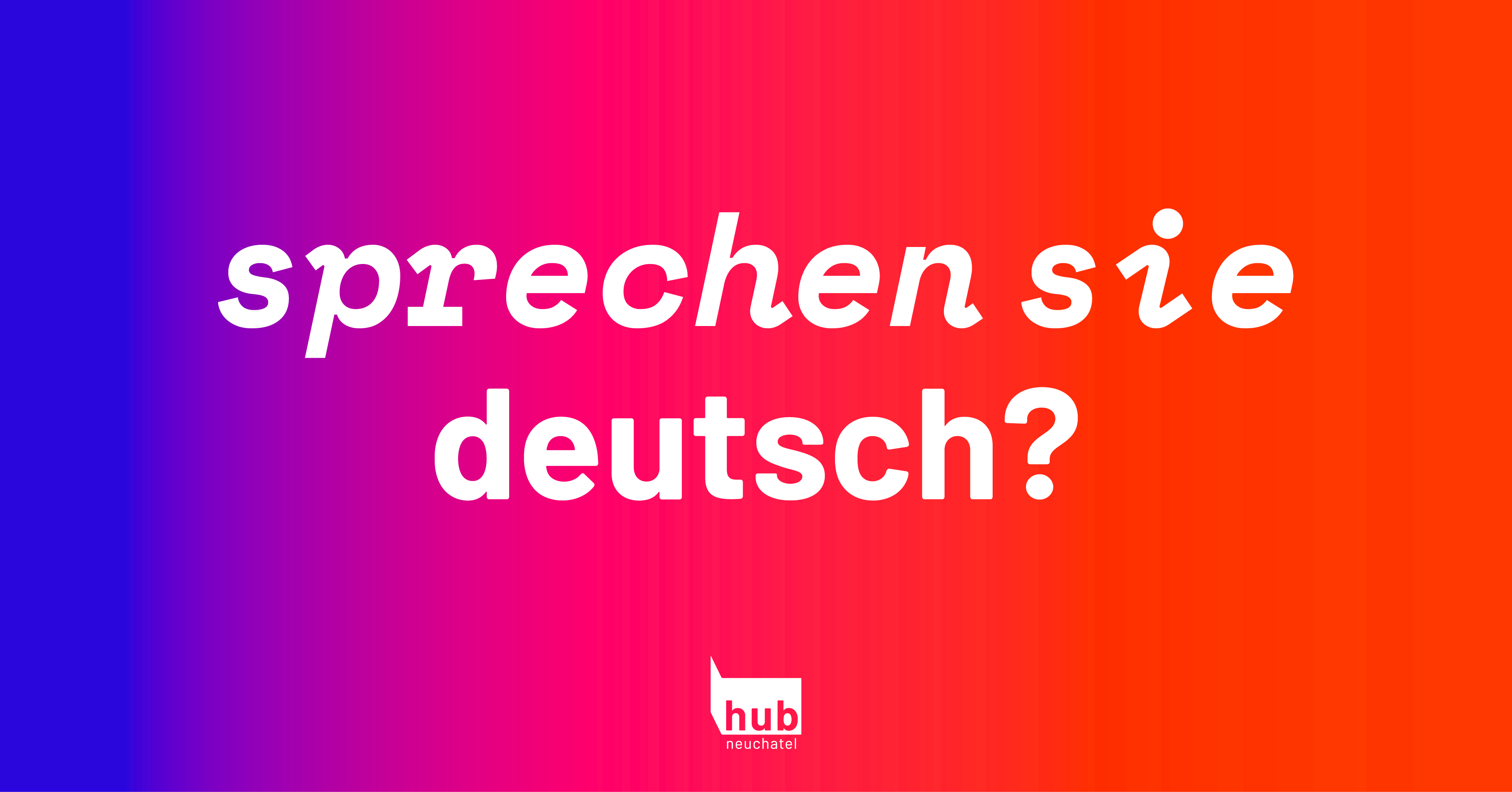 Sprechen Sie deutsch?