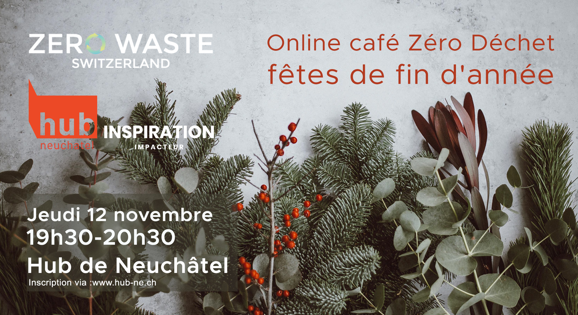 Online Café Zéro Déchet : Fêtes de fin d'année