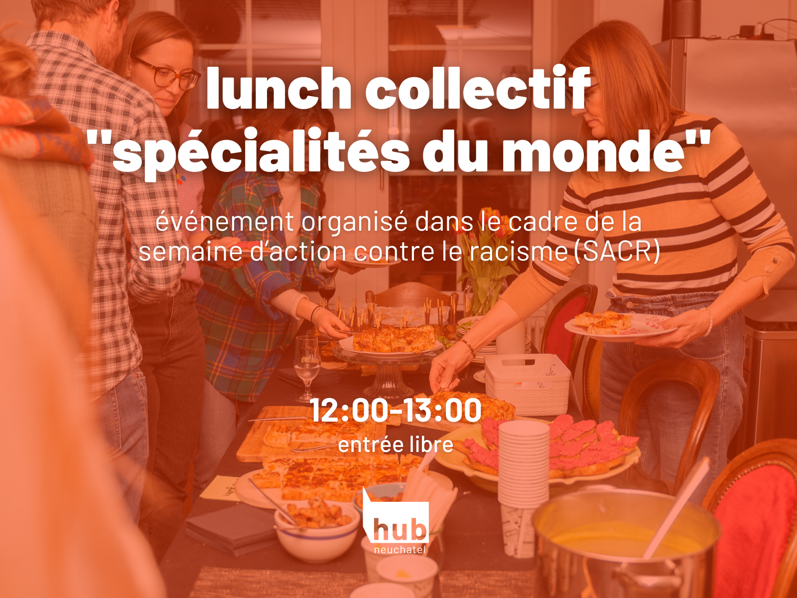 lunch collectif "spécialités du monde"