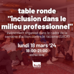 table ronde "inclusion dans le milieu professionnel"