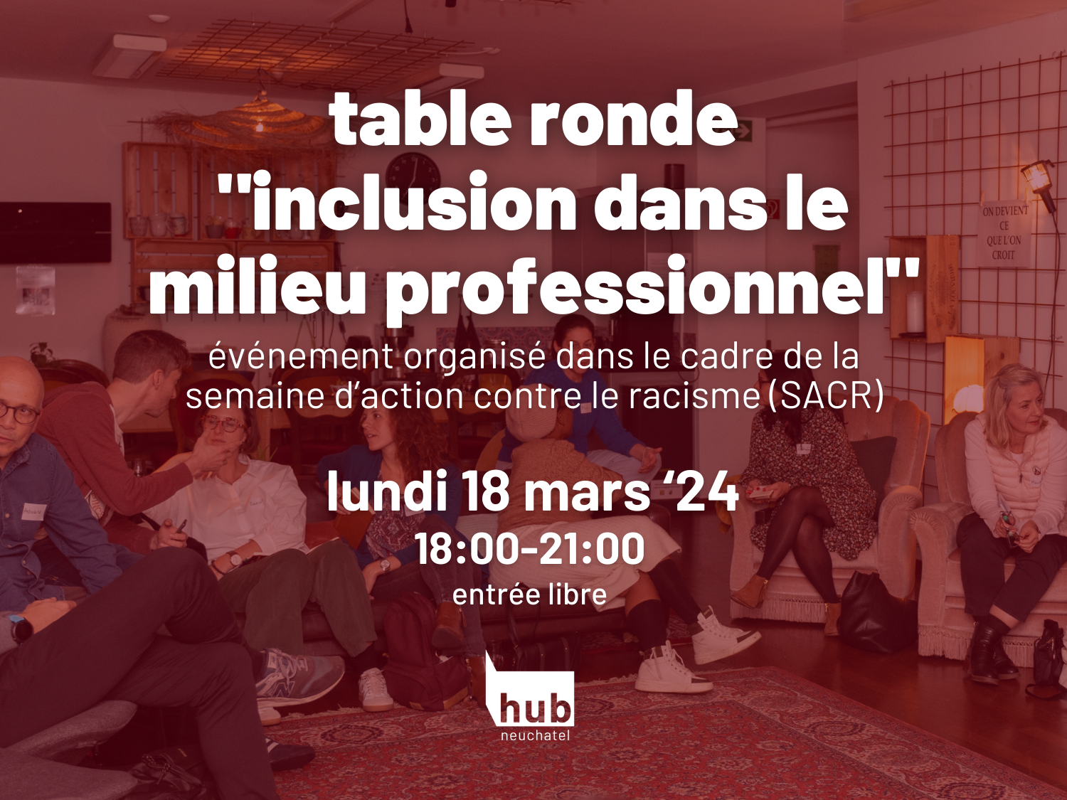 table ronde "inclusion dans le milieu professionnel"